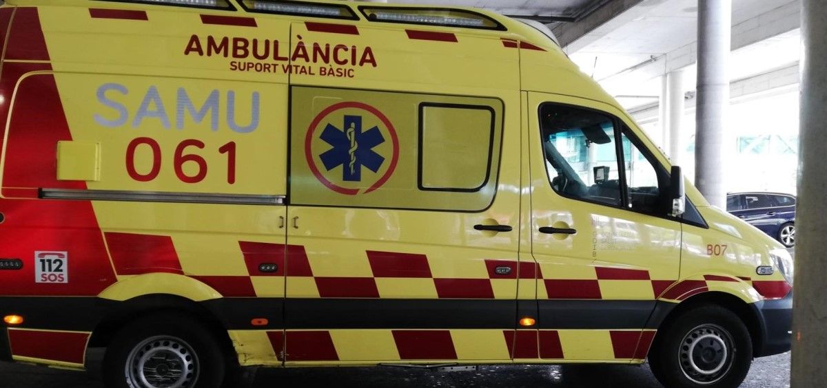 Una ambulancia de soporte vital básico del SAMU 061 de Baleares. (Foto. EP)