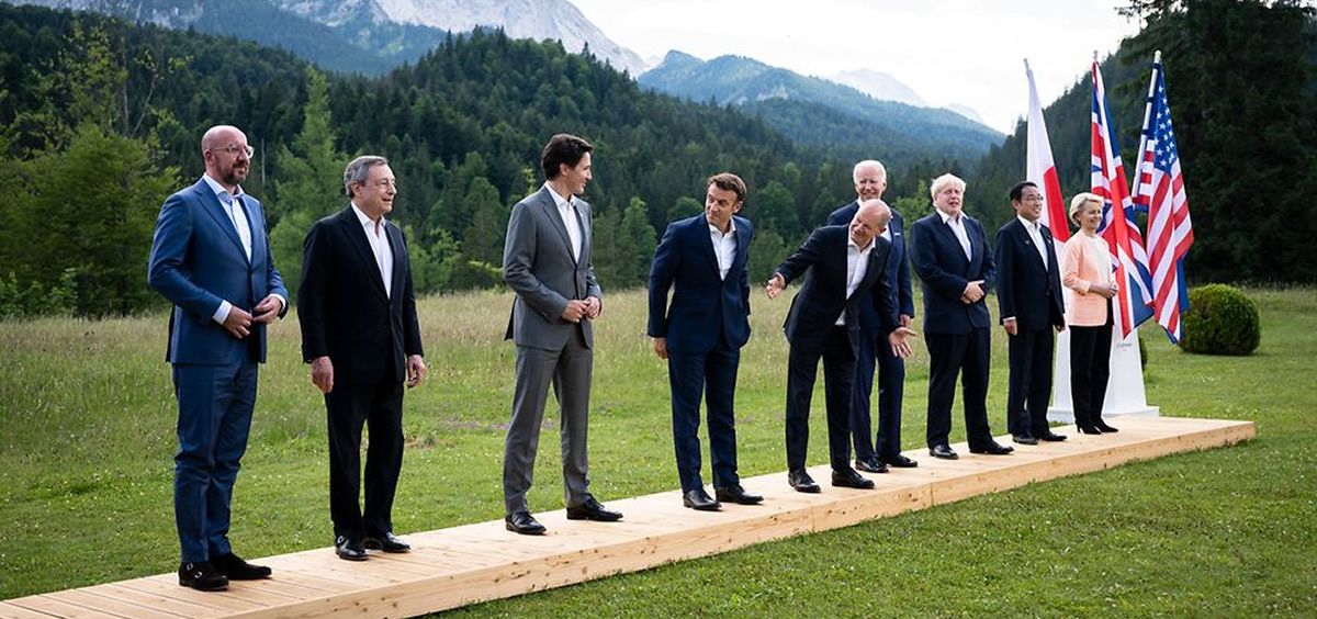 Los Jefes de Estado y de Gobierno del G7 se reúnen en Elmau, en las montañas de Wetterstein (Foto. Bundesregierung/Steins)