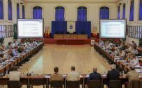 El Comité de Jefes de los Servicios Médicos Militares en la 57ª sesión plenaria de la OTAN (Foto. OTAN)