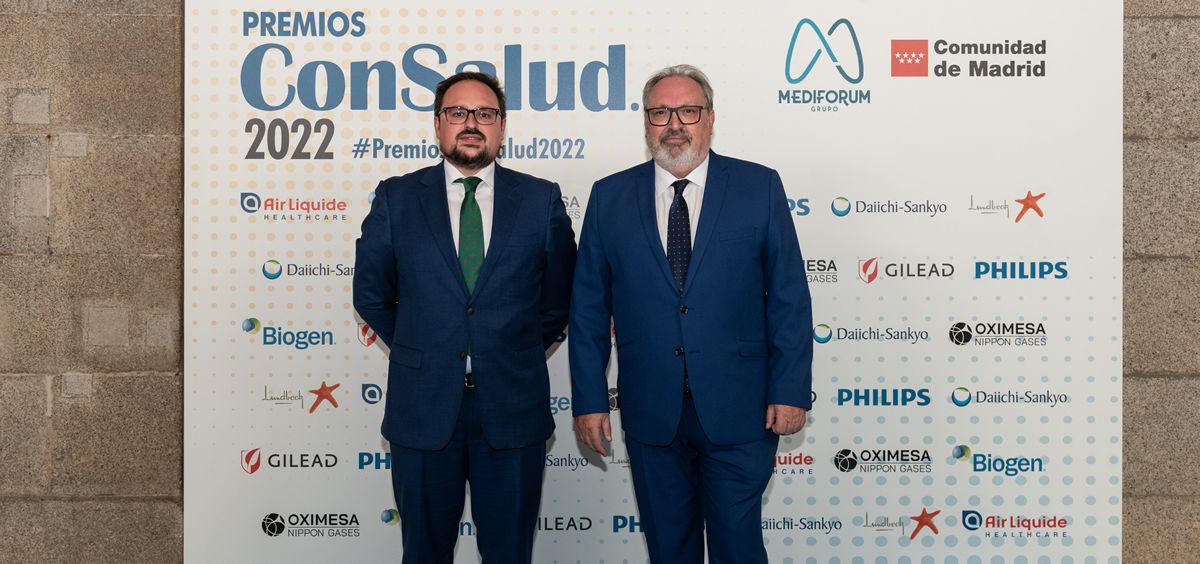 Sergio Blanco y Juan Blanco, CEO y presidente del Grupo Mediforum