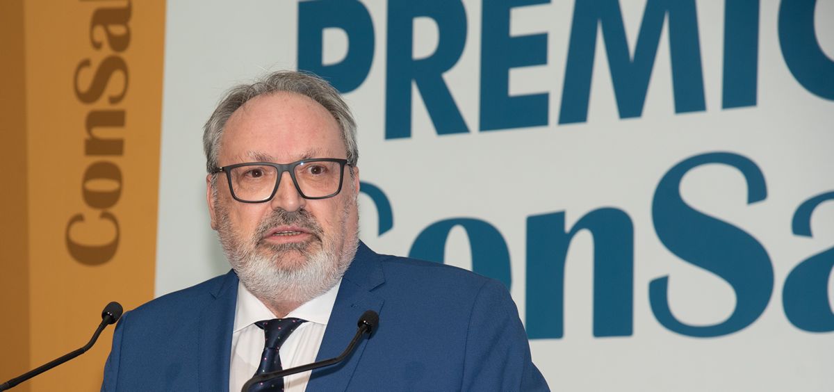 Juan Blanco, presidente del Grupo Mediforum, en los Premios ConSalud 2022