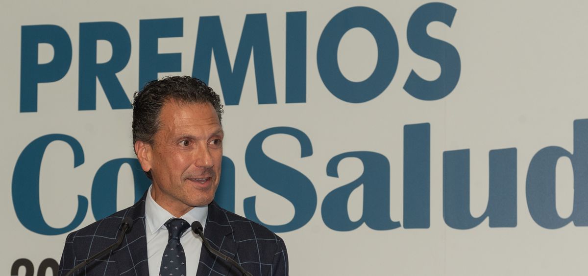 Jorge Huertas, director general de Oximesa, en los Premios ConSalud 2022