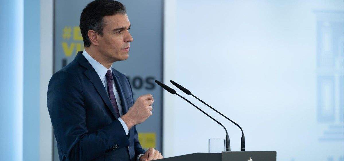 El presidente del Gobierno, Pedro Sánchez. (Foto. POOL Moncloa)