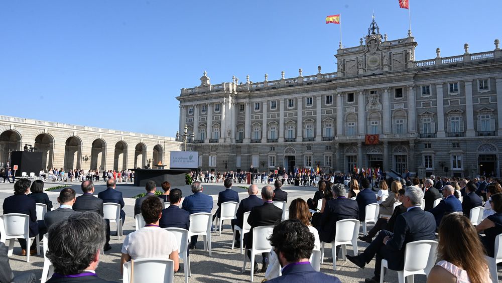 El Palacio Real acoge el homenaje a las víctimas de la Covid