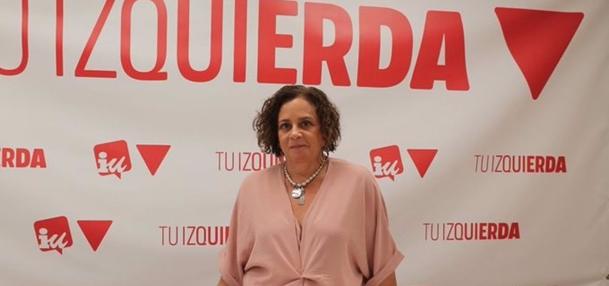 La diputada de IU, Henar Moreno(Foto. IU)