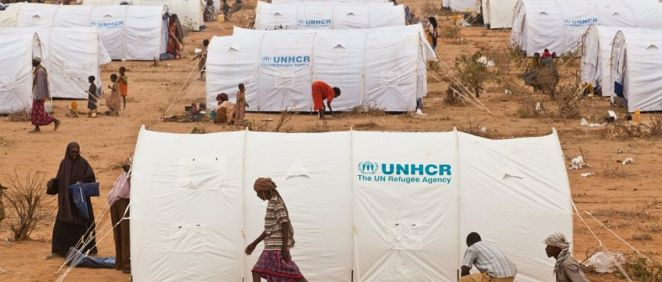 Campo de refugiados (Foto. ACNUR)