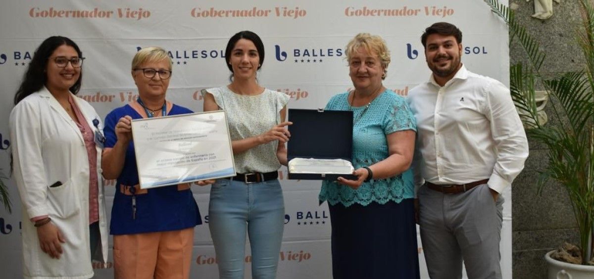 Ballesol Valencia, premiada por el CGE. (Foto. COENV)
