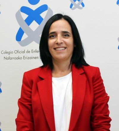 Leticia San Martín, vicepresidenta del Colegio de Enfermería de Navarra. (Foto. Colegio de Enfermería de Navarra)