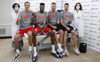 La FJD realiza el chequeo médico de la Selección Española de Baloncesto