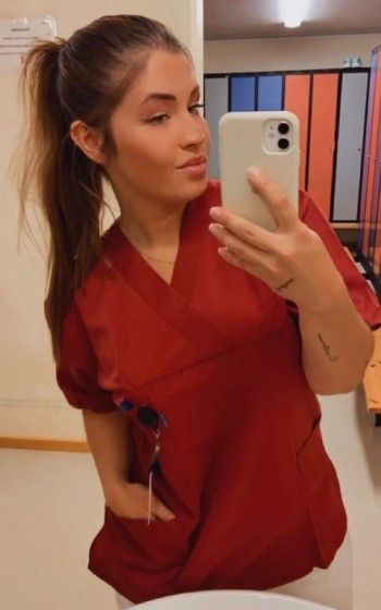 María Díaz, enfermera andaluza en Noruega. (Foto. Cedida por ella)