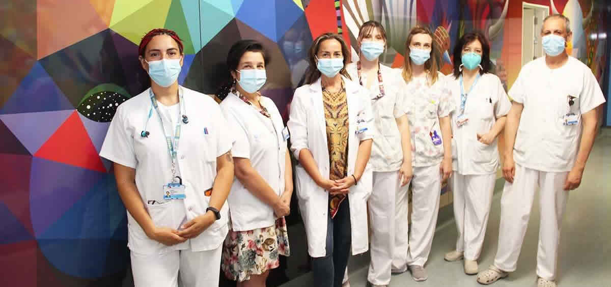 Profesionales del área de neonatología del Hospital Clínico San Carlos (Foto: Comunidad de Madrid)