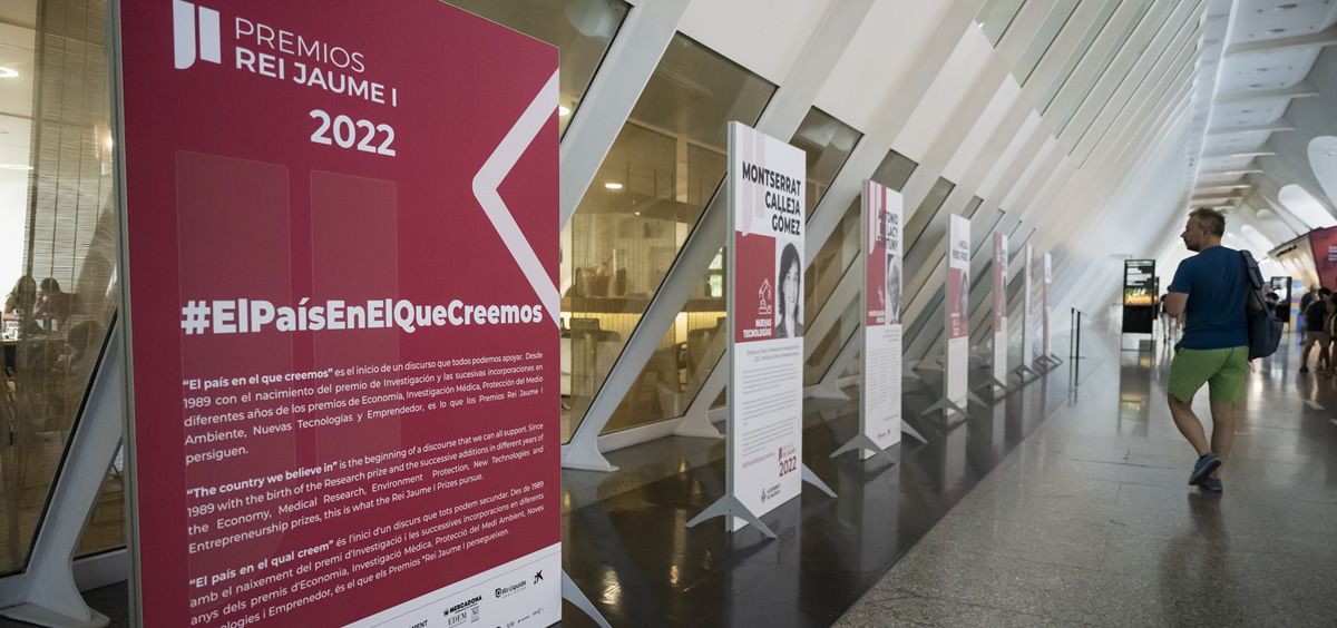 El Museu de les Ciències de Valencia expone los Premios Rei Jaume I 2022