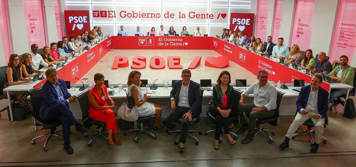 Reunión de la Comisión Ejecutiva Federal del PSOE (Foto: PSOE)
