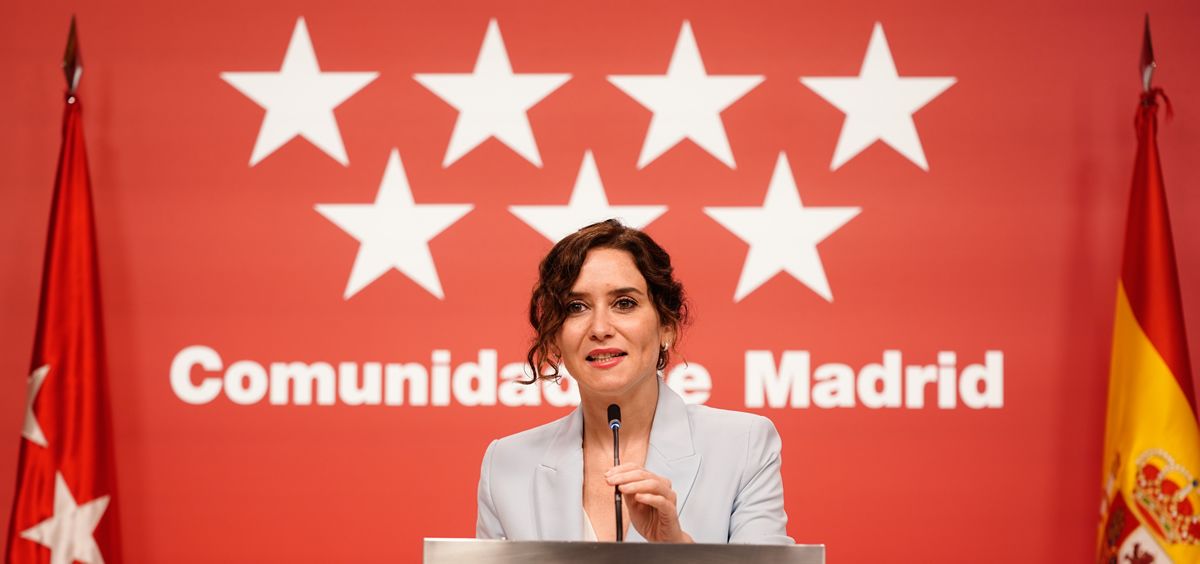 La presidenta de la Comunidad de Madrid, Isabel Díaz Ayuso (Foto: CAM)