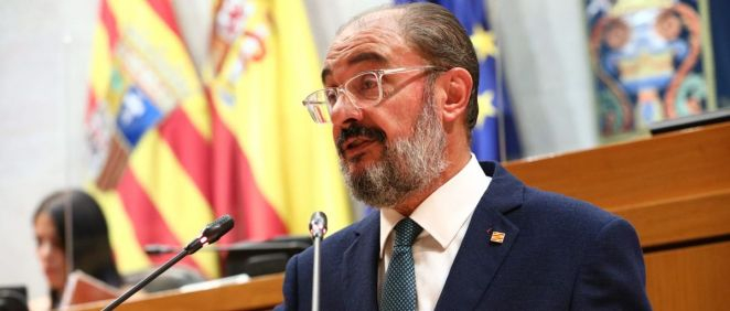 Javier Lambán, presidente del Gobierno de Aragón (Foto: @aragonpsoe)