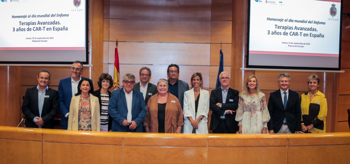 Participantes en la jornada "Terapias Avanzadas. Tres años de CAR T en España" (Foto. Gilead)