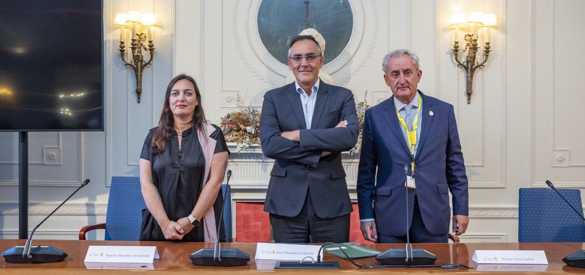 María Méndez, Raúl Pesquera y Tomás Cobo. (Foto. Gobierno de Cantabria)