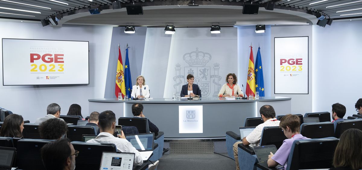 Rueda de prensa del Consejo de Ministros (Foto: Pool Moncloa / Borja Puig de la Bellacasa)