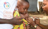 Campaña de vacunación contra la meningitis en Bouaké, Costa de Marfil (Foto. UNICEF / Frank Dejongh )