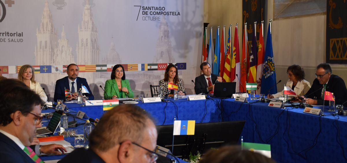 Reunión del Consejo Interterritorial en Santiago de Compostela (Foto: M. Sanidad)