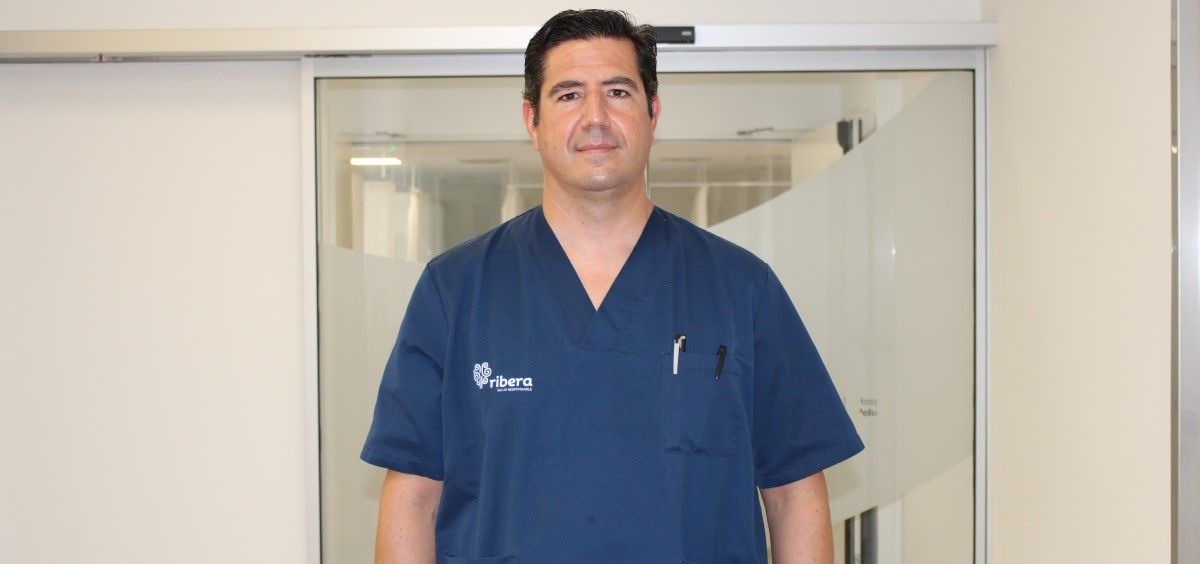 Dr. Carlos Fernandez Ramos, responsable de la Unidad del Dolor y jefe de servicio de Anestesia y Reanimación en el Hospital Ribera Polusa. (Foto. Grupo sanitario Ribera)