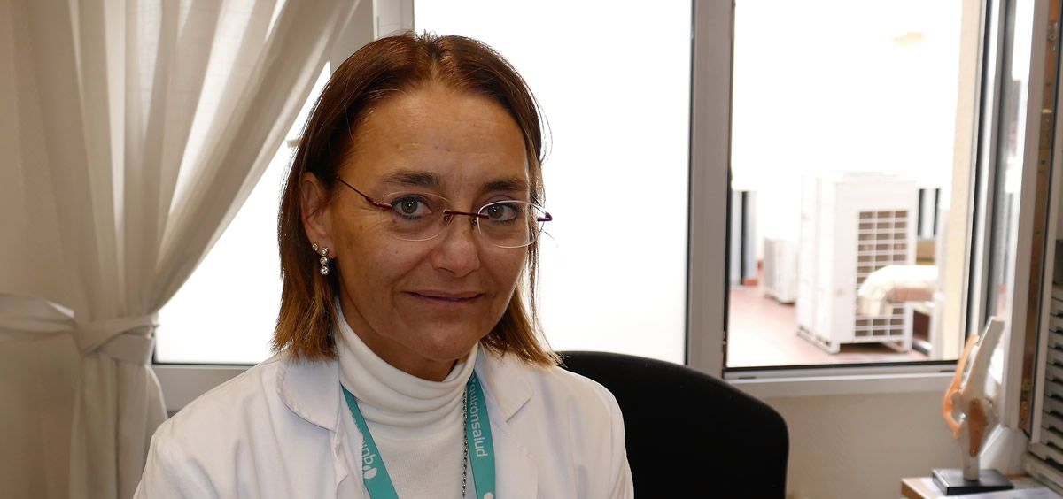Dra. Susana Gerechter, coordinadora de la Unidad de prevención de fracturas osteoporóticas de la Ruber Juan Bravo (Foto. Quirónsalud)