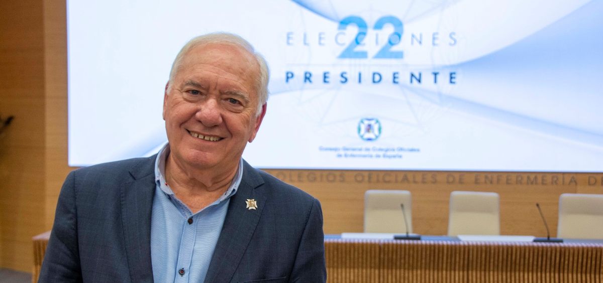 Florentino Pérez Raya, presidente del Consejo General de Enfermería (Foto: CGE)