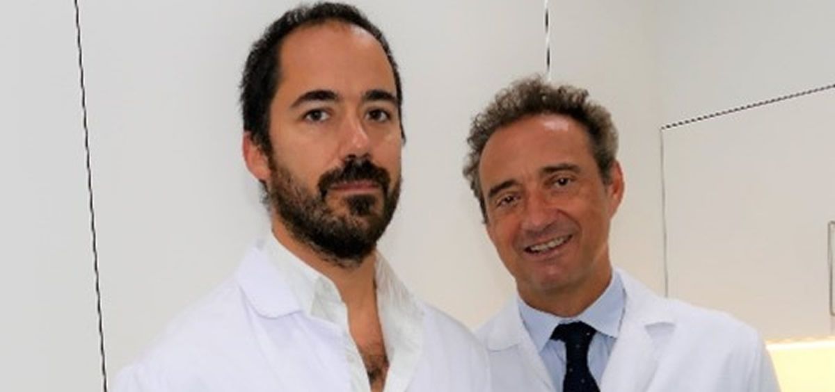 Dr. Jaime González y Dr. Rafael Arroyo (Fuente. Quironsalud)