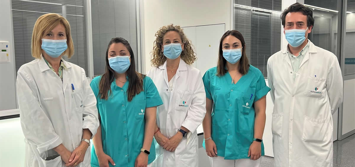 Personal del servicio de Hematología y Hemoterapia del Hospital Quirónsalud Córdoba (Foto: Quirónsalud)
