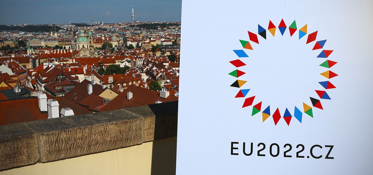 Logo de la presidencia checa de la Unión Europea (Foto: UE)