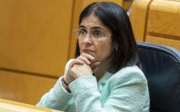 Carolina Darias asiste a un pleno del Senado (Foto: PSOE)