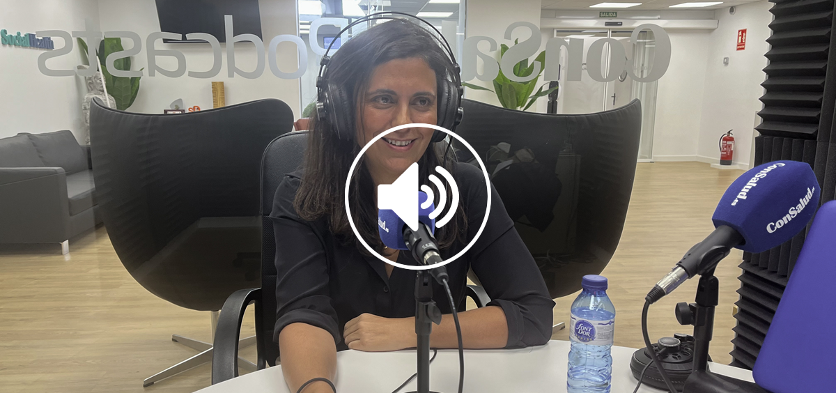 La doctora Rosa Malo de Molina, durante la entrevista en ConSalud Podcasts (Foto. ConSalud.es)