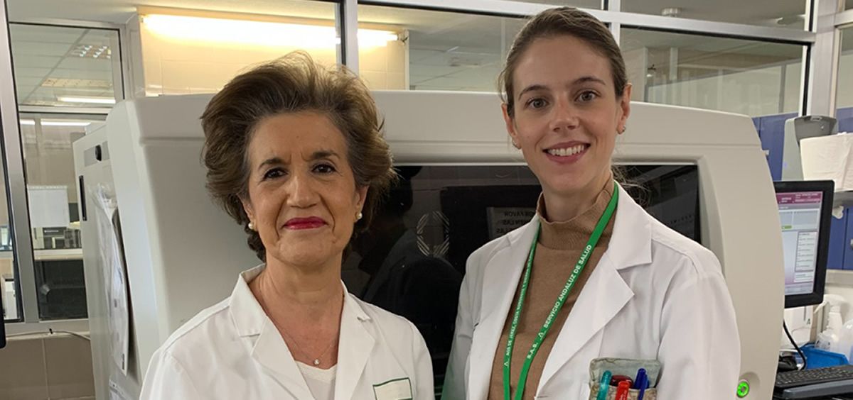 Las especialistas María Ángeles Correa Alonso y Lourdes Domínguez Acosta (Foto. Junta de Andalucía)