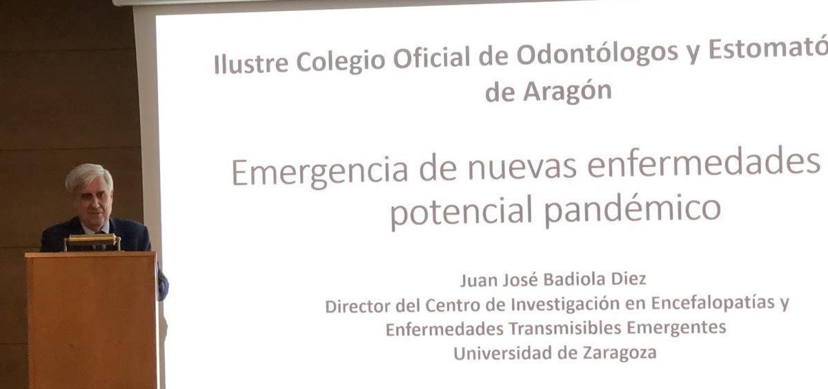 Conferencia Colegio Odontólogos Zaragoza (Foto. EP)