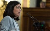Carolina Darias, ministra de Sanidad, interviene en el Congreso de los Diputados (Foto: Congreso)