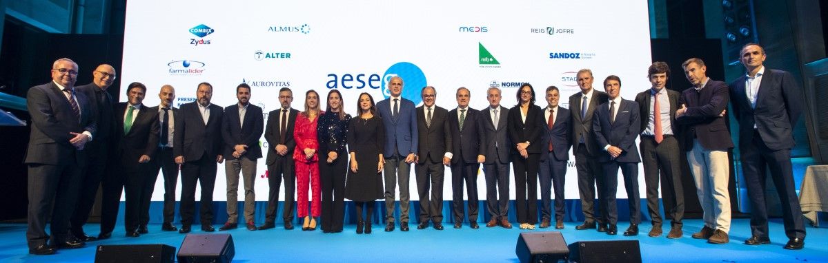 Gala 25 aniversario de los medicamentos genéricos en España, organizada por Aeseg. (Foto. Aeseg)