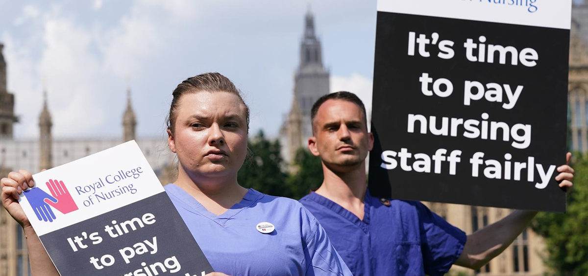 Reino Unido se estrenará con la primera huelga sanitaria de su historia (Foto: Europa Press)
