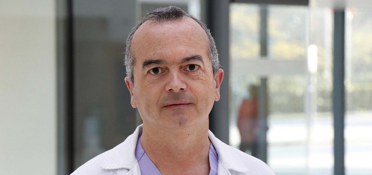 El Dr. Vicente Pons, jefe de sección responsable de la Unidad de Endoscopia Digestiva de La Fe y presidente de la Sociedad Española de Endoscopia Digestiva. (Foto. La Fe)