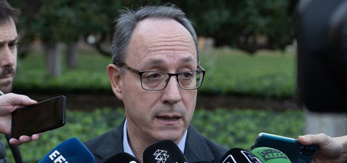 El subdirector del Servicio Catalán de Salud, Alfredo García. (Foto. David Zorrakino. EP)