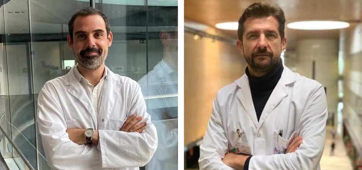 Los doctores Carracedo y Sánchez Encinas (Foto. HURJC)