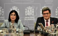 Carolina Darias y José Luis Escrivá en el Consejo Interterritorial (foto: Ministerio de Sanidad)