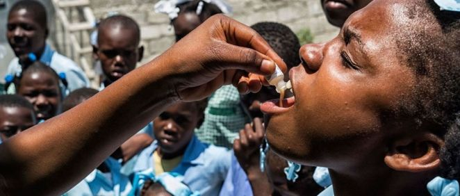 Campaña de vacunación contra el cólera en Haití ( Foto. MINUSTAH/Logan Abassi)