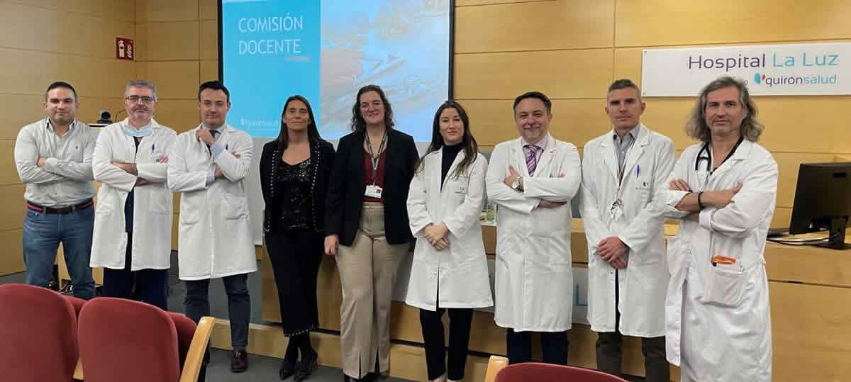 Comisión docente del Hospital Universitario de La Luz (Foto: Hospital Universitario La Luz)