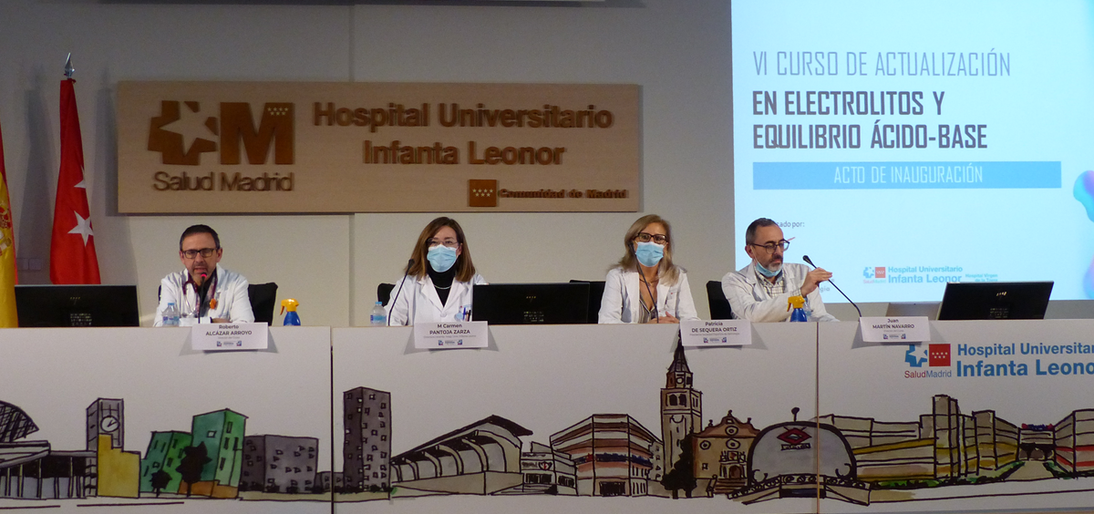 El Hospital Infanta Leonor acoge un curso de actualización en trastornos electrolíticos (Foto: Hospital Infanta Leonor)