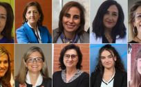 Nuevas caras femininas en las sociedades científicas de España. (Fotomontaje. ConSalud.es)