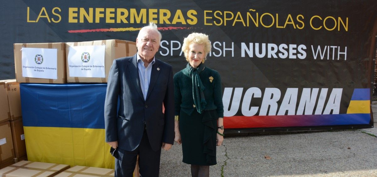Florentino Pérez Raya y Pilar Fernández. (Foto. CGE)