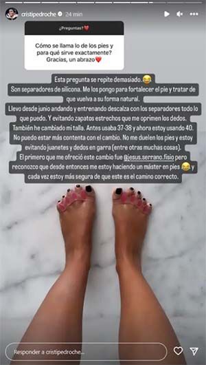 Cristina Pedroche historia instagram 