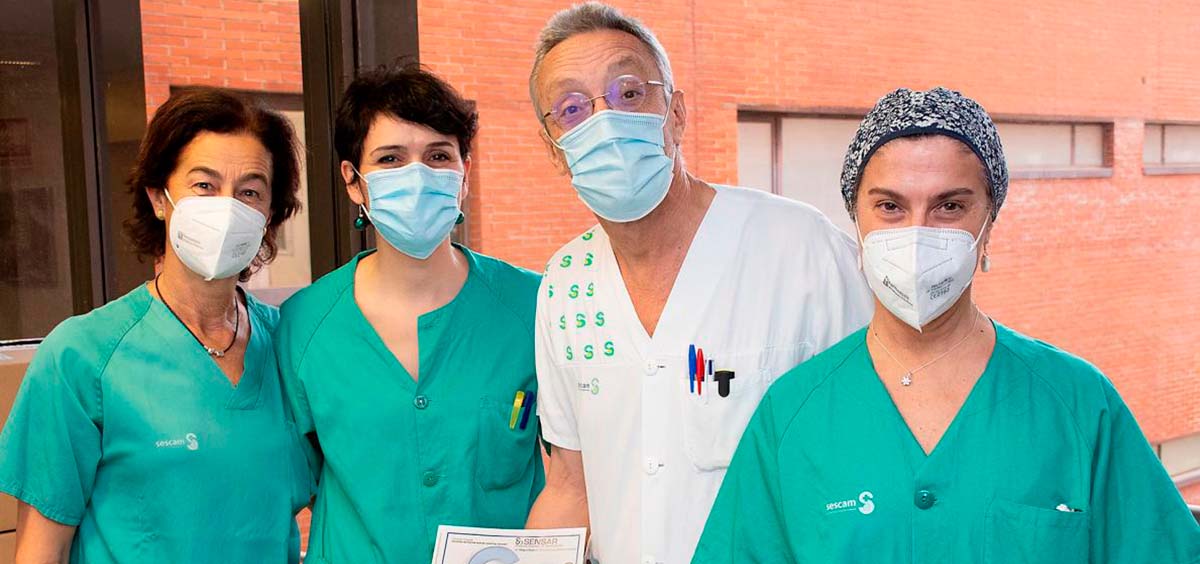 Hospital de Guadalajara como ‘Hospital Seguro’ (Foto. Castilla La Mancha)