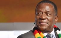 El presidente de Zimbabue, Emmerson Mnangagwa (Foto: Unión Nacional Africana de Zimbambue)