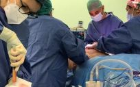Intervención quirúrgica en la Unidad de Patología de Mama del Hospital Universitario del Vinalopó. (Foto. Grupo Ribera)